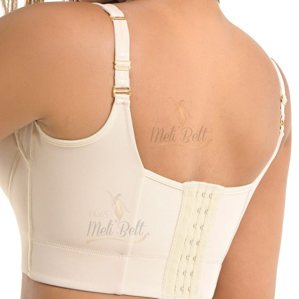 Melibelt 3012 Fajas Colombianas Reductoras Y Moldeadoras Shapewear For  Women with 7 Rods and Bra