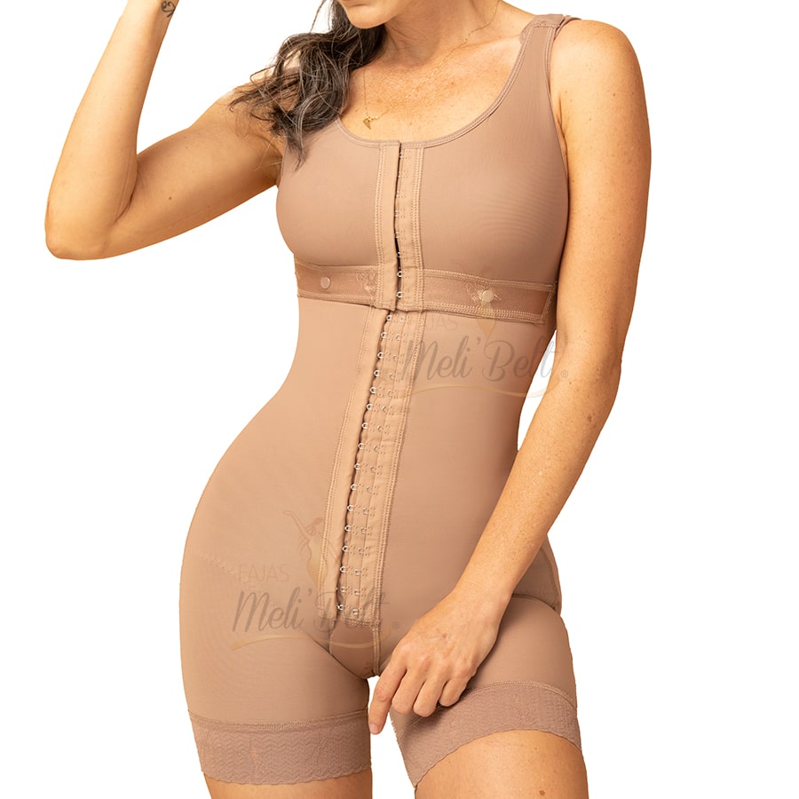 Colombian Fajas Meli'Belt 3019 Cocoa Short Brasiere Style Daily Use Po –  Slim Curves