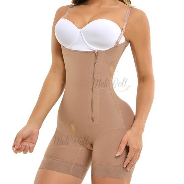 Fajas Colombianas Melibelt High compression Badge Vest Double abdominal  reinforcement Extra Plus size